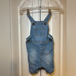 George - Casual Light Blue Kids Overalls Denim Adjustable Straps with Pockets